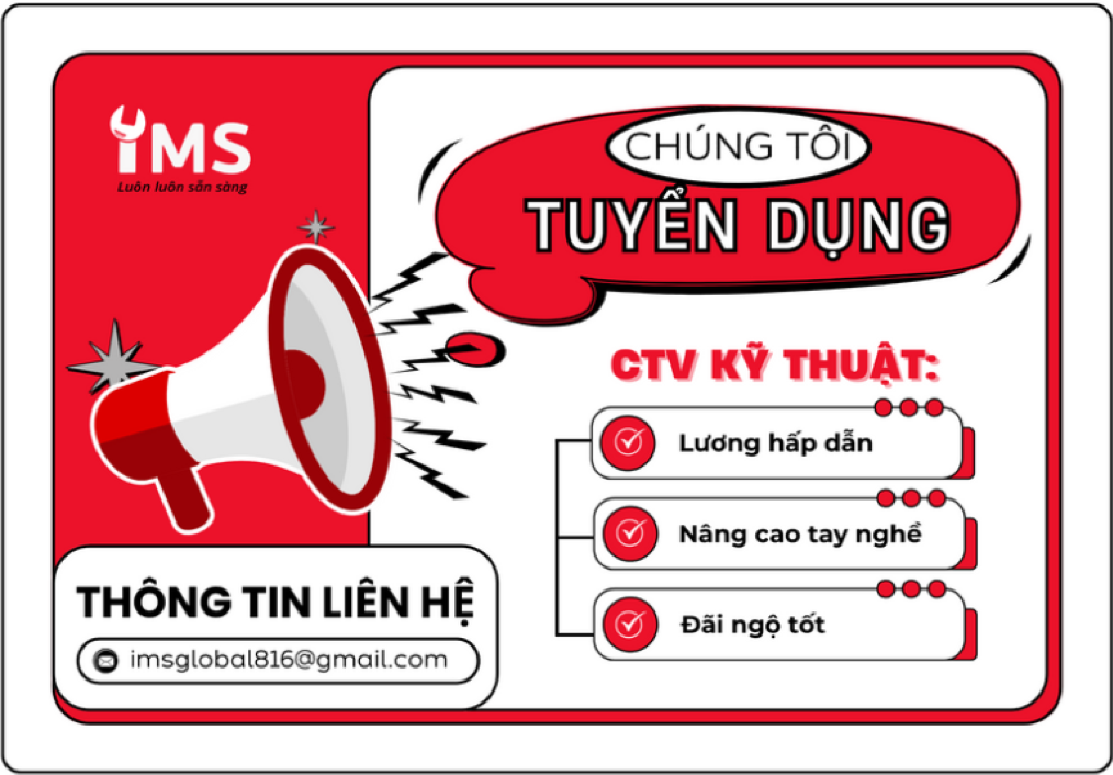 IMS tuyển dụng